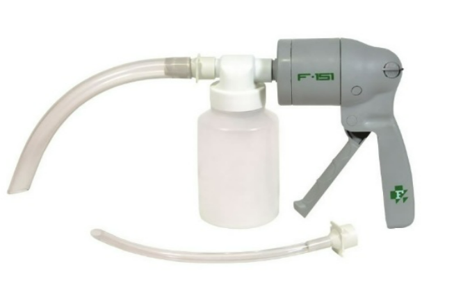 Fazzini Italy Manual Suction Pump with Adult and Child Catheter EACH